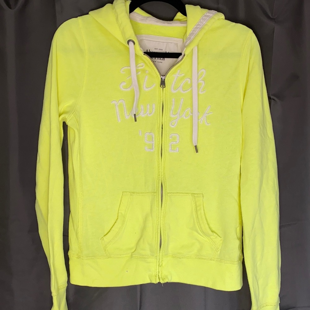 Abercrombie Zip- Up sweater